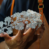 Zircon Queen Wedding Tiaras Crown 0301
