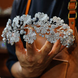 Zircon Queen Wedding Tiaras Crown 0301