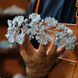 Zircon Queen Wedding Tiaras Crown 0301