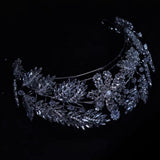 Oversize wedding tiara headpiece 16859