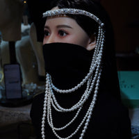 Handmade Pearls Brides Tiaras Headpiecs  St1-17306
