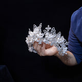 Sweet Butterfly Zircon Brides Tiaras Crown for Wedding