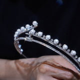 Pearls Wedding Tiaras Crown 14529