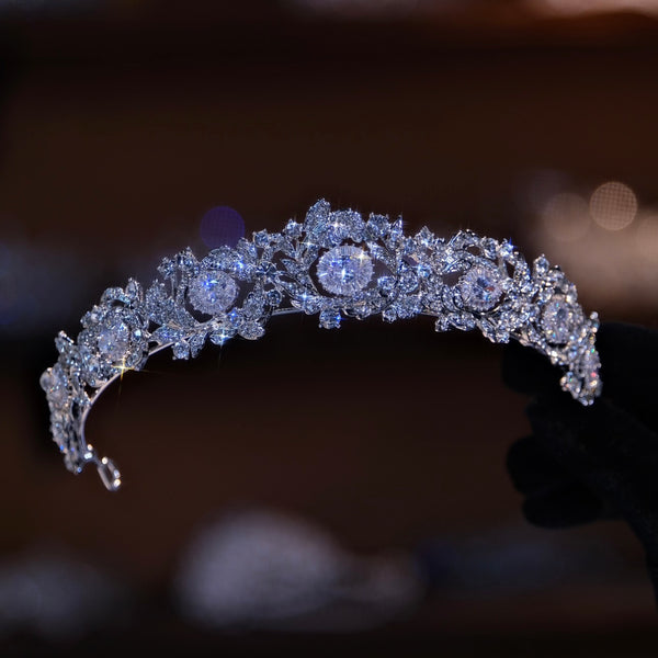16961 European Crystal Wedding Tiaras Headpieces