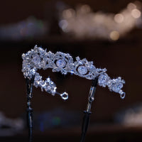 16961 European Crystal Wedding Tiaras Headpieces