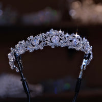 16961 European Crystal Wedding Tiaras Headpieces