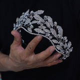 17100a Korean leaves Wedding Tiaras Headpieces