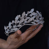 17100a Korean leaves Wedding Tiaras Headpieces