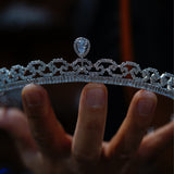 Fashion Zircon Wedding Tiaras Great Crown 17131