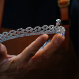 Fashion Zircon Wedding Tiaras Great Crown 17131