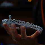 Fashion Zircon Wedding Tiaras Great Crown 17131