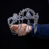 Princess Zircon Brides Tiaras Crown for Wedding 17638