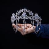 Princess Zircon Brides Tiaras Crown for Wedding 17638