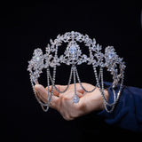 Princess Zircon Brides Tiaras Crown for Wedding 17638