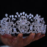 Zircon Brides Tiaras Crown for Wedding 17668