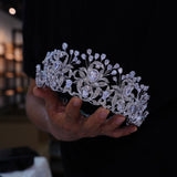Zircon Brides Tiaras Crown for Wedding 17668