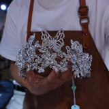 Oversize Zircon Brides Tiaras Headbands for Wedding 17687