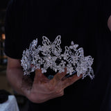 Oversize Zircon Brides Tiaras Headbands for Wedding 17687