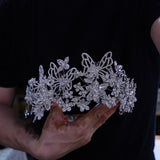 Oversize Zircon Brides Tiaras Headbands for Wedding 17687