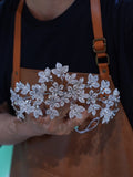 Flower Zircon Brides Tiaras Headbands for Wedding 17691
