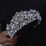 Oversize Crystals Wedding Tiara Crown 17770