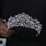 Oversize Crystals Wedding Tiara Crown 17770