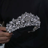 Oversize Crystals Wedding Tiara Crown 17770
