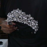 Oversize Crystals Wedding Tiara Crown 17770