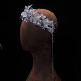 17709 European tassel Crystal Wedding Tiaras Headpieces