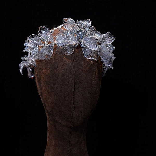 17709 European tassel Crystal Wedding Tiaras Headpieces