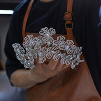 European Wedding Tiaras taira with tassel 17714