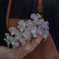 European Wedding Tiaras taira with tassel 17714