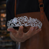 Princess Zircon Brides Tiaras Headbands for Wedding 17720
