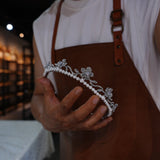 Girls Pearls Wedding Crown Headpieces 17773