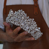 17794 Baroque Sparkle Wedding Tiaras Headpieces