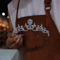17810 Fashion Zircon Wedding Tiaras