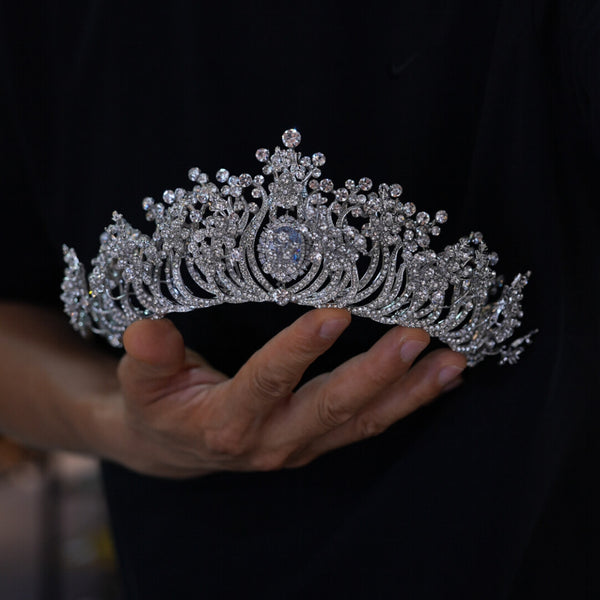 17853 Gorgeous Crystal Wedding Tiaras Headpieces
