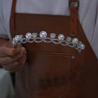 Korean pearlsWedding Tiaras crown 17934