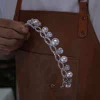 Korean pearlsWedding Tiaras crown 17934