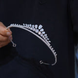 Fashion zircon brides Tiaras crown 17946