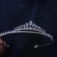 Fashion zircon brides Tiaras crown 17946