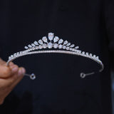 Fashion zircon brides Tiaras crown 17946