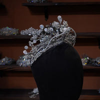 European zircon brides Tiaras crown 17950