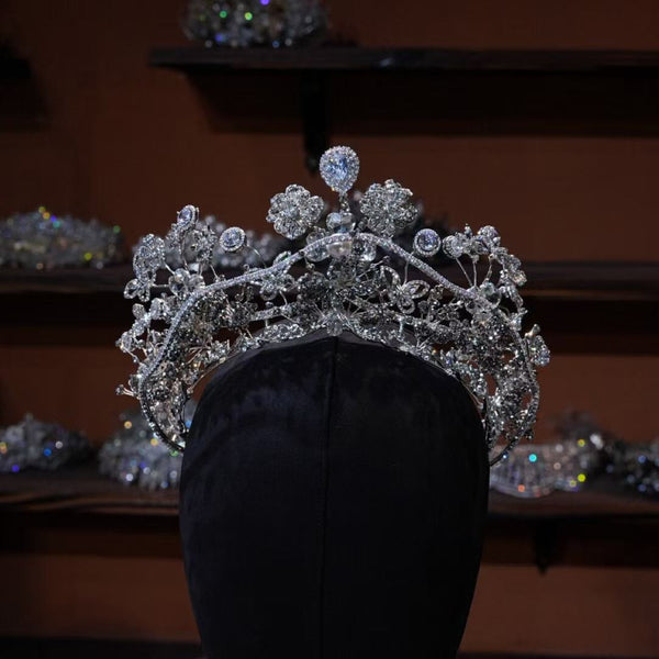 European zircon brides Tiaras crown 17950