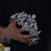 European zircon brides Tiaras crown 17983