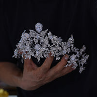 European zircon brides Tiaras crown 17983