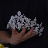 European zircon brides Tiaras crown 17983