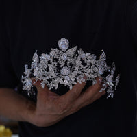European zircon brides Tiaras crown 17983