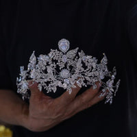 European zircon brides Tiaras crown 17983