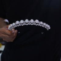 European pearl&zircon brides Tiaras crown 17985
